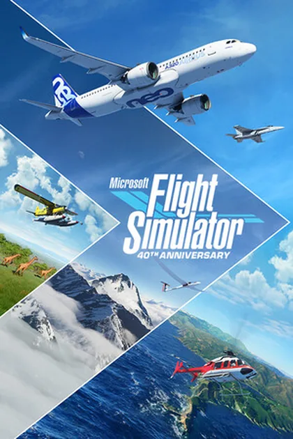 Capa de Microsoft Flight Simulator (2020) 40th Anniversary Edition