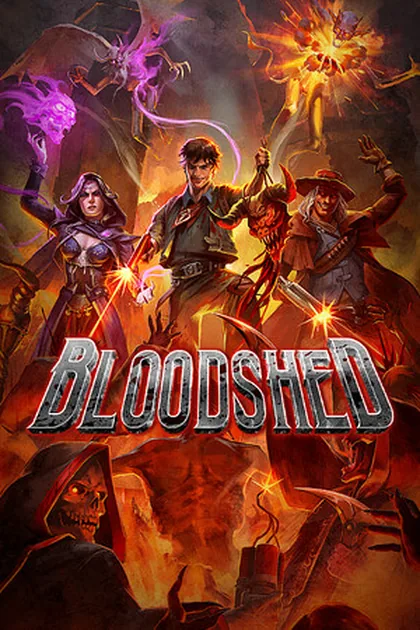 Capa de Bloodshed