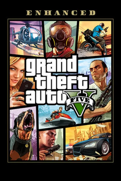 Capa de Grand Theft Auto V Enhanced