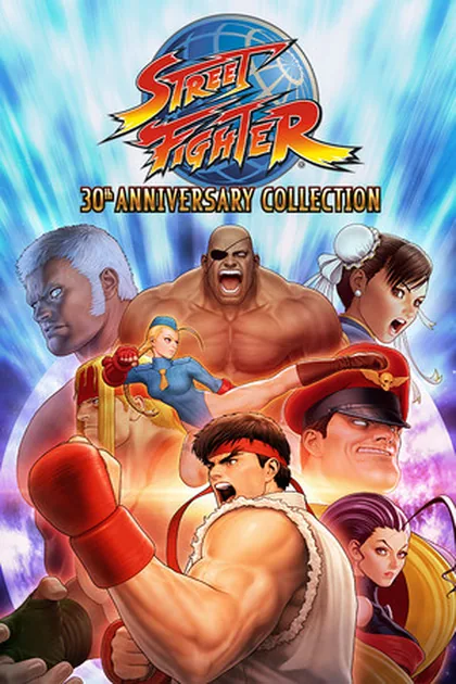 Capa de Street Fighter 30th Anniversary Collection