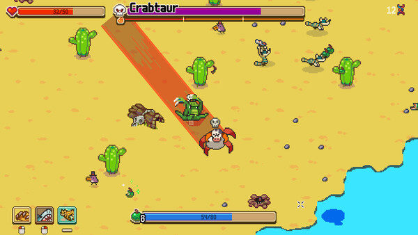 Everything is Crab: The Animal Evolution Roguelite: imagem 2 de 8